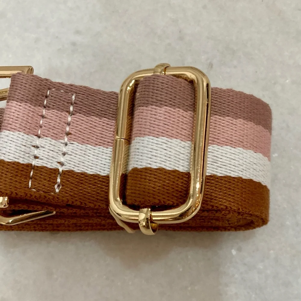 🔸NWT🔸 Adjustable Striped Crossbody Handbag Strap